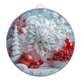 Winter Blossom Composition ダーツボード (正面)