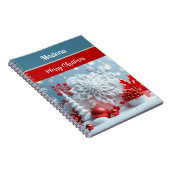 Winter Blossom Composition ノートブック (右側)