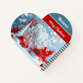 Winter Blossom Composition ノートブック (裏面)