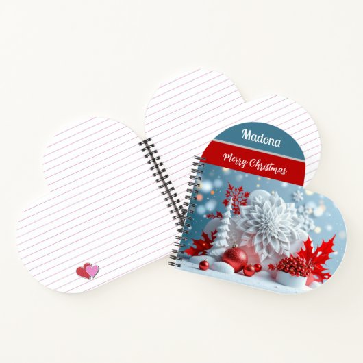 Winter Blossom Composition ノートブック (内部)