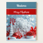 Winter Blossom Composition プランナー手帳 (裏面)