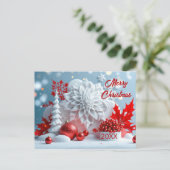 Winter Blossom Composition ポストカード (スタンド正面)