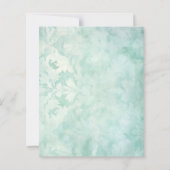 Winter Blue Christmas Tree Scrapbook Paper (裏面)