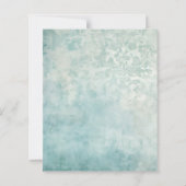 Winter Blue Reindeer Scrapbook Paper (裏面)