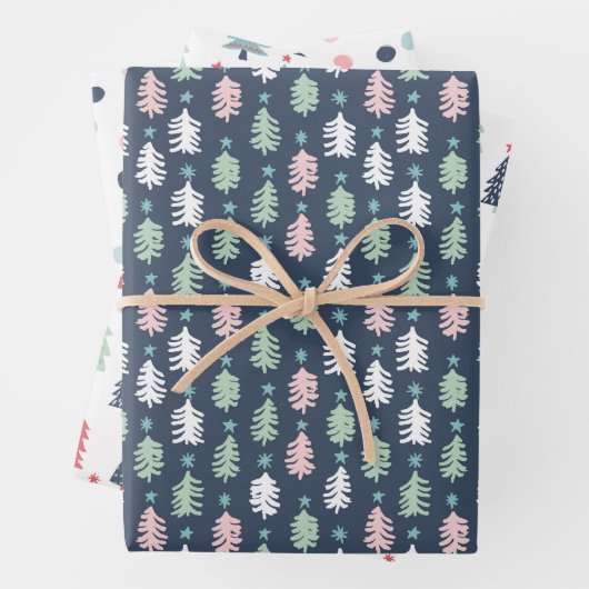 Winter Blue Wrapping Paper Sheets ラッピングペーパーシート (インサイチュ)