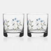 Winter Blueberry Botanical ウイスキーグラス (正面)