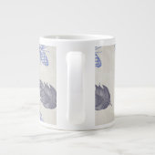 Winter Blues ジャンボコーヒーマグカップ (裏面)