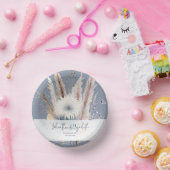 Winter Boho Floral Wedding | Blue ペーパーボウル (パーティー)