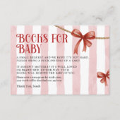 Winter Books for Baby Card  エンクロージャーカード (正面)