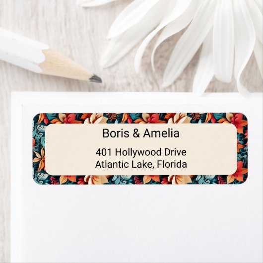 Winter Botanical Foliage ラベル (インサイチュ)