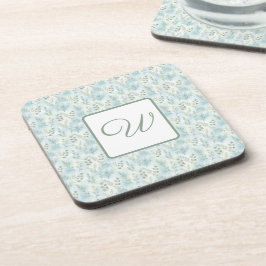 Winter Botanical Monogram Coaster コースター