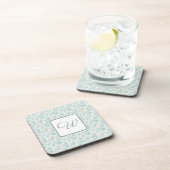 Winter Botanical Monogram Coaster コースター (右側)