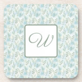 Winter Botanical Monogram Coaster コースター (正面)