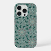 Winter Botanical Snowflake IPhone Case iPhoneケース (裏面)