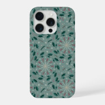 Winter Botanical Snowflake IPhone Case
