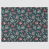 Winter Botanicals Coquette Bow | Christmas 薄葉紙 (正面)