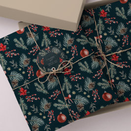 Winter Botanicals Coquette Bow | Christmas 薄葉紙