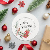 Winter Botanicals Merry Christmas シーズンカード