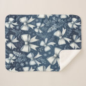 Winter Bows シェルパブランケット (正面(横))