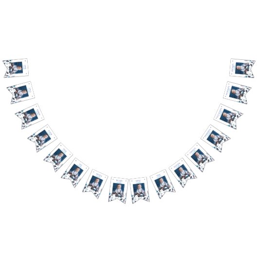 Winter Boy Onederland誕生日月次写真 バンティングフラッグ (全)