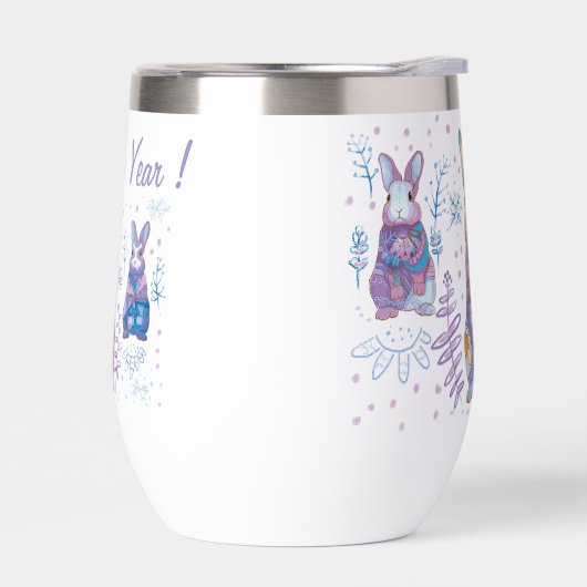 winter bunny (左面)