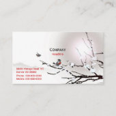 Winter Business Card 名刺 (正面)