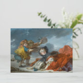 Winter by Jean-Honore Fragonard (スタンド正面)