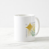 Winter Calm Mug — Cold Days & Warm Mind | Cozy Min コーヒーマグカップ (正面右)