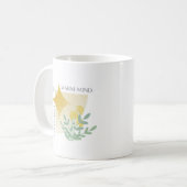 Winter Calm Mug — Cold Days & Warm Mind | Cozy Min コーヒーマグカップ (正面左)