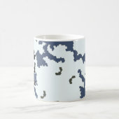 Winter Camouflage コーヒーマグカップ (中央)