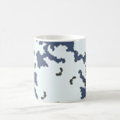 Winter Camouflage コーヒーマグカップ (中央)