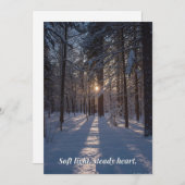 Winter Card シーズンカード (正面/裏面)