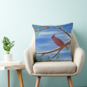 Winter Cardinal クッション (椅子)
