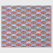 Winter Care Christmas Wrapping Paper ラッピングペーパー (フラット)