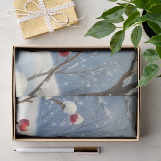 Winter Cat Tissue Paper 薄葉紙 (ギフト)