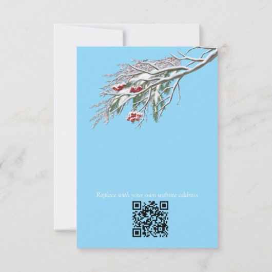 Winter Celebrations in Amsterdam 出欠カード (裏面)