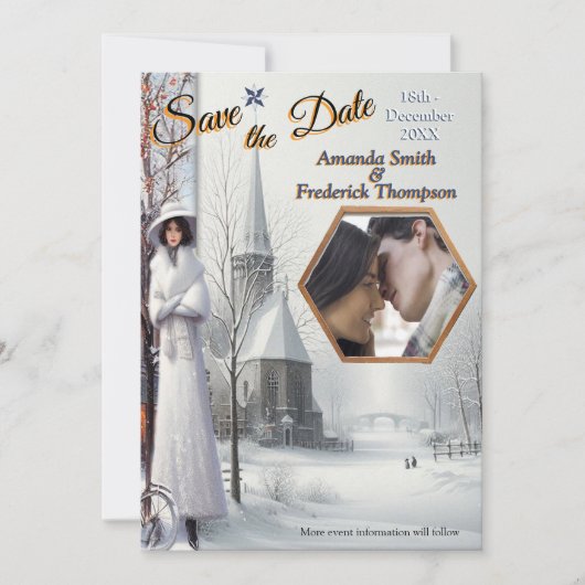 Winter Celebrations in Amsterdam 招待状 (正面)