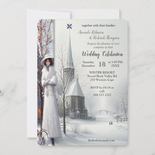 Winter Celebrations in Amsterdam 招待状 (正面)