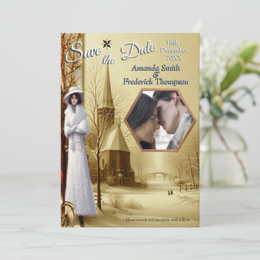 Winter Celebrations in Amsterdam 招待状 (スタンド正面)