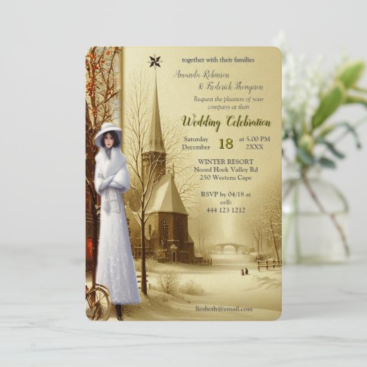 Winter Celebrations in Amsterdam 招待状 (スタンド正面)