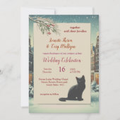 Winter Celebrations in the Snow, or in the Sun.  招待状 (正面)