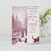 Winter Celebrations in the Snow, with Kittens 招待状 (スタンド正面)