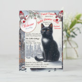 Winter Celebrations in the Snow, with Kittens 招待状 (スタンド正面)