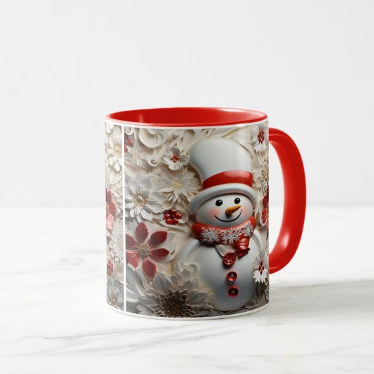 Winter Charm Mug マグカップ (正面右)
