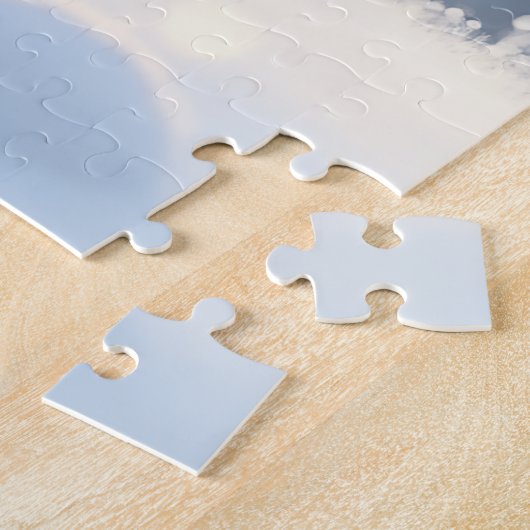 Winter Christmas Bunny Puzzle ジグソーパズル (側面)