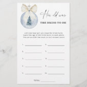 Winter christmas How old was the bride to be (正面)