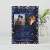 Winter Christmas These Kids  Rehearsal Dinner 招待状 (スタンド正面)