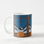 Winter Classic Mug Customizable - Snow Globe コーヒーマグカップ (左)