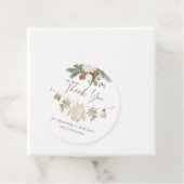 Winter Clothesline Baby Shower フェイバータグ (インサイチュ)