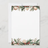 Winter Coastal Christmas Party 招待状 (裏面)